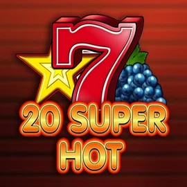 20 Super Hot slot logo by Amusnet Interactive at Posido Casino