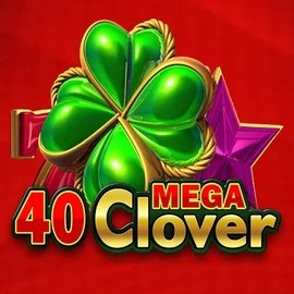 40 Mega Clover by Amusnet Interactive, showcased at posidokazino.com – game logo