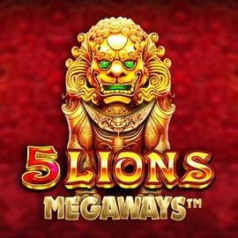 5 Lions Megaways logo by Pragmatic Play Posido Casino