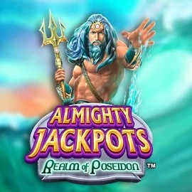Official Jackpots logo: Almighty Jackpots – Realm of Poseidon by Novomatic at Posido Casino