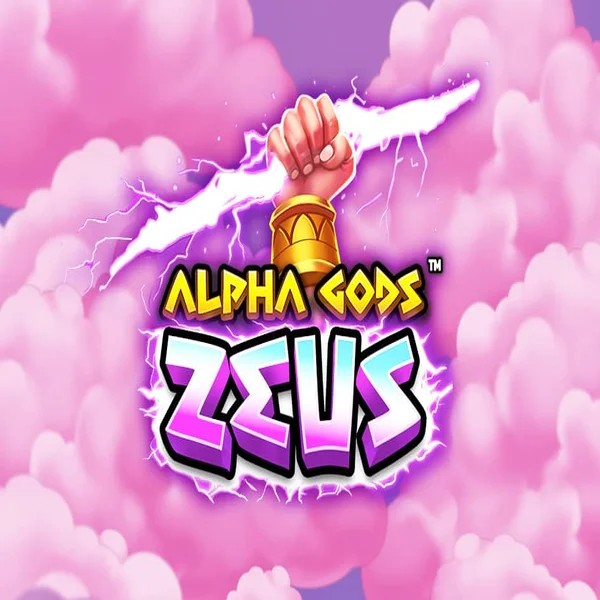 Alpha Gods Zeus online game logo by PearFiction Studios on posidokazino.com