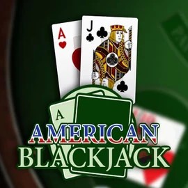 American Blackjack logo – Table Games by Habanero at Posido Casino