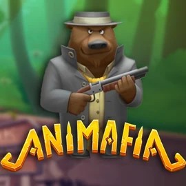 Official Slots logo: Animafia by Peter & Sons at Posido Casino