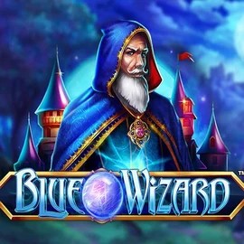 Blue Wizard game by Quickspin – logo hosted on Posido Casino