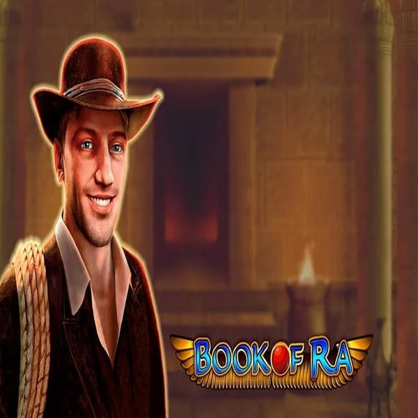 Book of Ra online game logo by Greentube on posidokazino.com