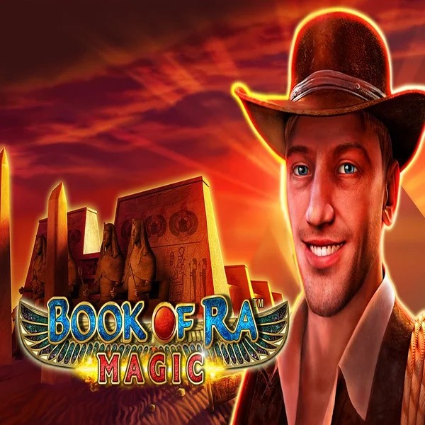 Book of Ra Magic by Greentube, showcased at posidokazino.com – game logo