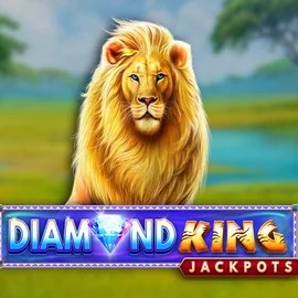 Diamond King Jackpots logo by SpinPlay Games at Posido Casino