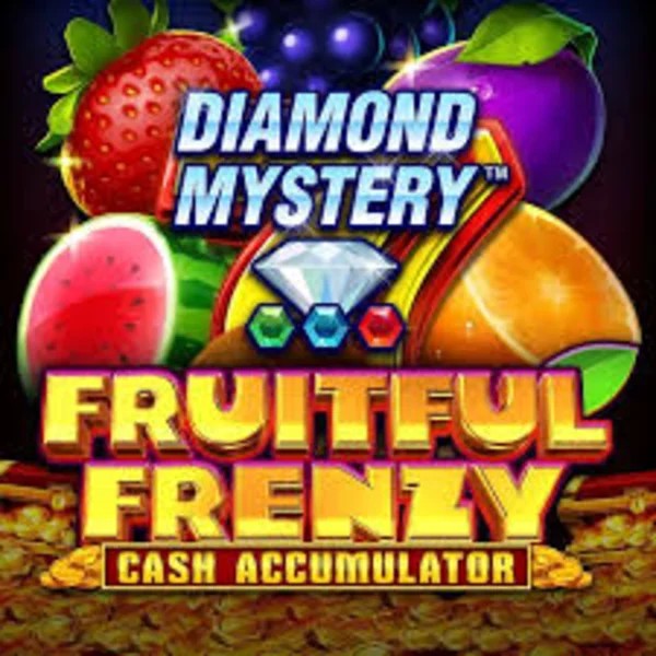 Diamond Mystery Fruitful Frenzy Cash Accumulator by Greentube, showcased at posidokazino.com – game logo