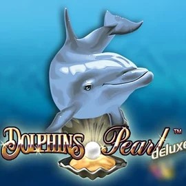 Dolphins Pearl Deluxe logo by Novomatic at Posido Casino