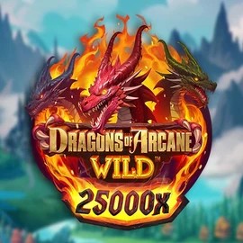 Dragons of Arcane Wild slot visual from Foxium available on posidokazino.com