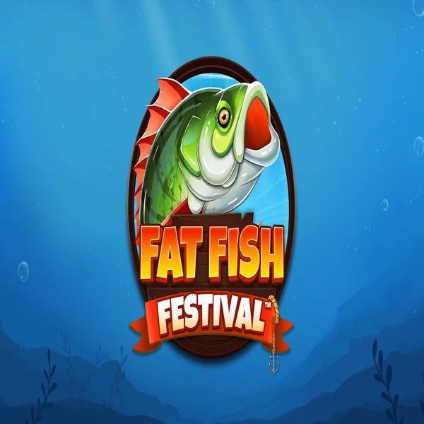 Fat Fish Festival slot logo by Wishbone Games at Posido Casino