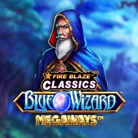 Try Fire Blaze Blue Wizard Megaways slot by Rarestone Gaming on posidokazino.com – logo image