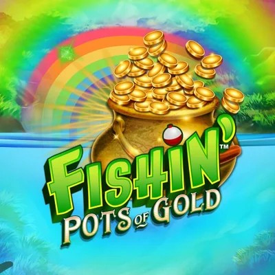 Fishin Pots Of Gold logo by Gameburger Studios at Posido Casino