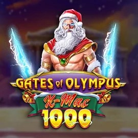 Gates of Olympus Xmas 1000 slot logo by Pragmatic Play at Posido Casino