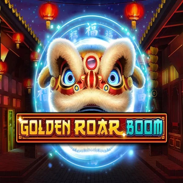 Golden Roar BOOM logo by Greentube Posido Casino