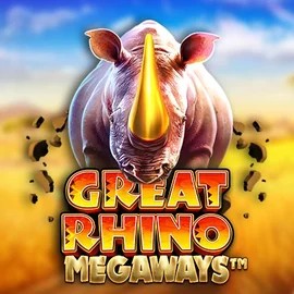 Great Rhino Megaways logo by Pragmatic Play at Posido Casino