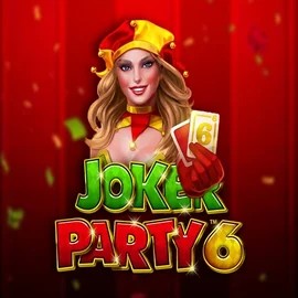 Joker Party 6 game by Greentube – logo hosted on Posido Casino