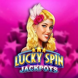 Lucky Spin Jackpots by Novomatic, showcased at posidokazino.com – game logo