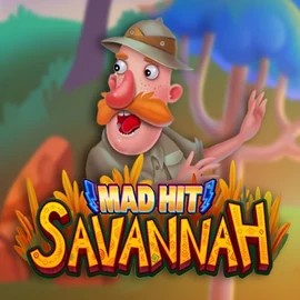 Try Mad Hit Savannah slot by RubyPlay on posidokazino.com – logo image