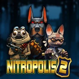 Nitropolis 2 game by ELK Studios – logo hosted on Posido Casino
