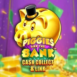 Piggies And The Bank Cash Collect & Link casino game by Origins – featured logo at Posido Casino