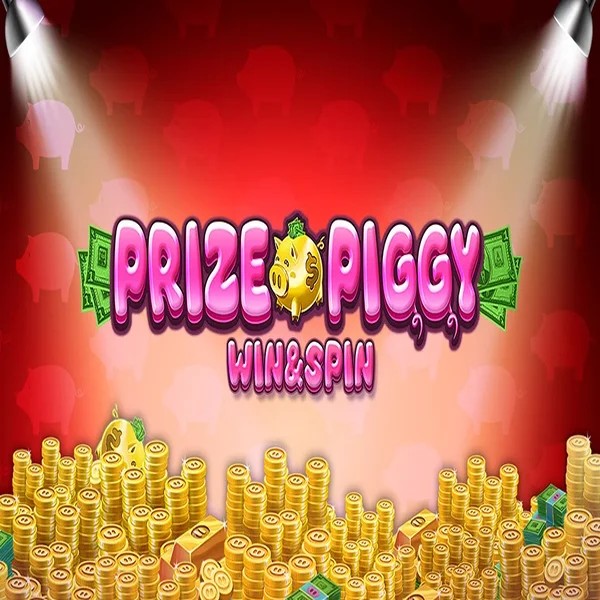 Prize Piggy Win &amp; Spin logo by Inspired Gaming at Posido Casino