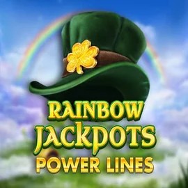 Rainbow Jackpots Power Lines game by Red Tiger Gaming – logo hosted on Posido Casino