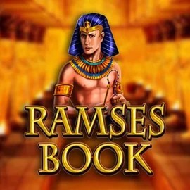 Ramses Book slot logo by Gamomat at Posido Casino
