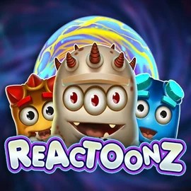 Reactoonz logo by Play’n GO Posido Casino