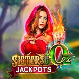 Sisters Of Oz Jackpots slot logo by Triple Edge Studios at Posido Casino