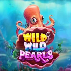 Wild Wild Pearls slot logo by Pragmatic Play at Posido Casino